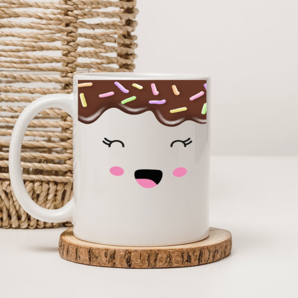 Hot Cocoa Mug Girl 2 - 11oz