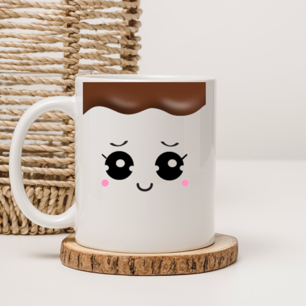 Hot Cocoa Mug Girl 1 - 11oz